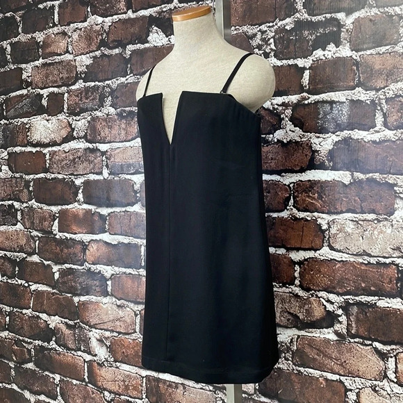 BCBGMAXAZRIA Dress Sleeveless Strapless Nahara Black Size 4 - Picture 3 of 16